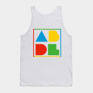 ABDL Logo Color Block - Transparent Tank Top